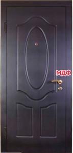 Дверь входная, накладка МДФ, 1 замок (ВДМ8)